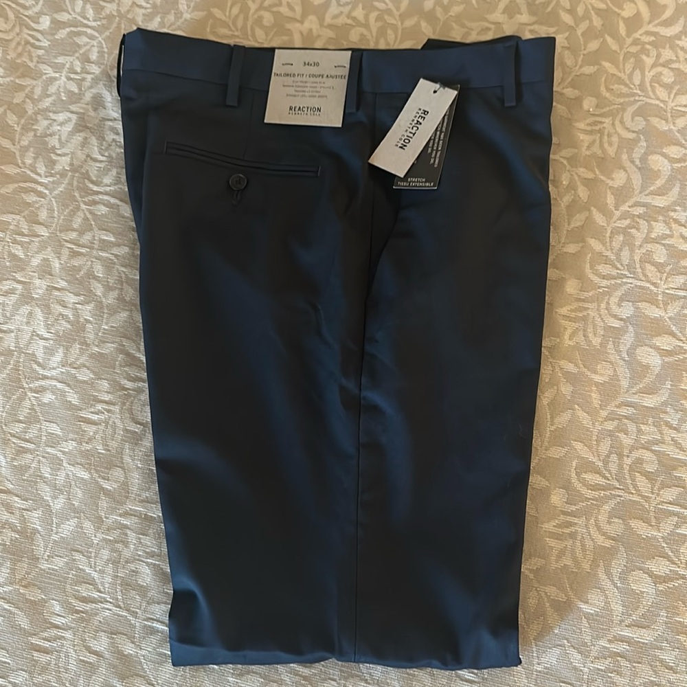 NWT KENNETH COLE REACTION TAILORED FIT DRESS PANTS